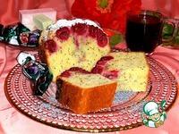 Бисквитный пирог с маком и вишней ингредиенты