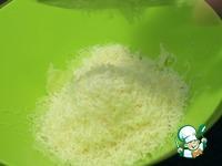 Хачапури по-аджарски с двумя видами сыра ингредиенты