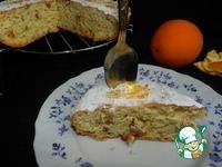 Постный апельсиновый пирог с изюмом ингредиенты