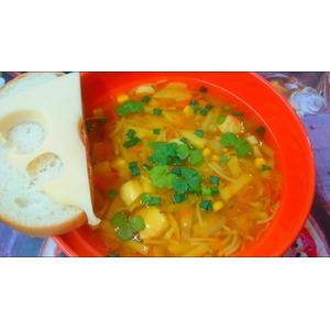 Овощной суп с рыбным филе Деликатный