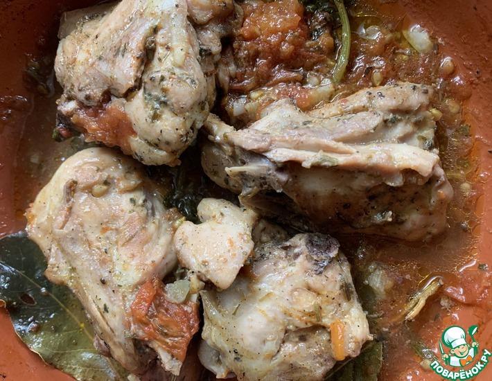 Рецепт: Куриные бёдра в духовке