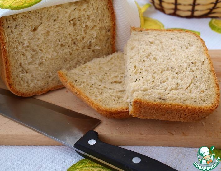 Рецепт: Хлеб на рассоле и сыворотке в хлебопечке