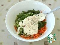 Салат с морковью, редисом и огурцом ингредиенты