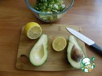 Салат с авокадо и яйцом ингредиенты