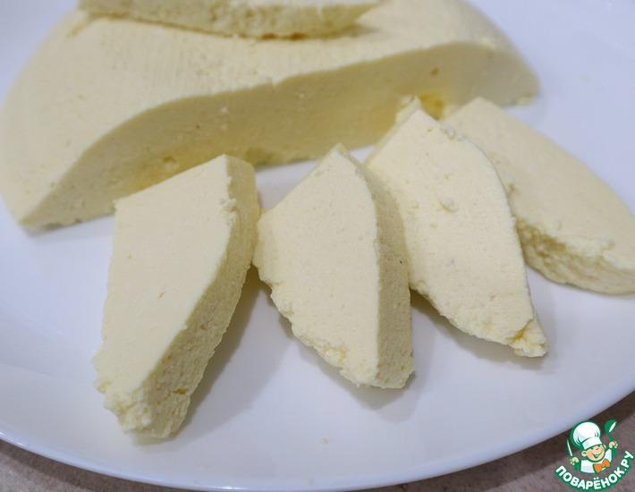 Рецепт: Адыгейский сыр за 15 минут