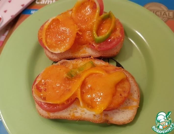 Рецепт: Запеченные помидоры с сыром