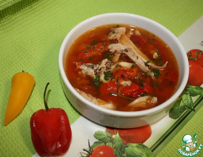 Рецепт: Болгарский суп Врачанска саламура