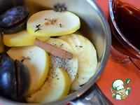 Айва с гранатово-сливовым соусом ингредиенты