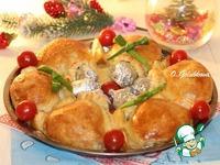 Закусочный пирог с курицей и яблоком ингредиенты