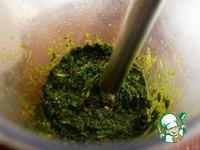 Живой соус из зелени ингредиенты
