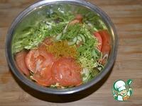 Овощной салат с сырными шариками ингредиенты