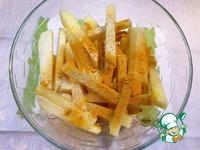 Хрустящий картофель-фри ингредиенты