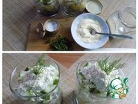 Салат с печёным картофелем и курицей ингредиенты
