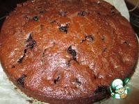 Шоколадный пирог с чёрной смородиной ингредиенты