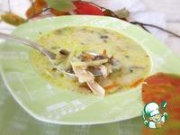 Суп с плавленым сыром и шампиньонами ингредиенты