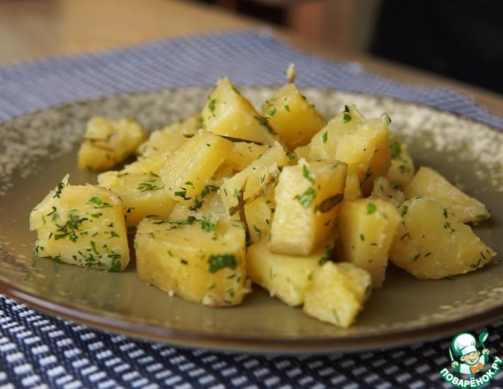 Рецепт: Сливочный картофель