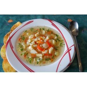 Венгерский суп с цветной капустой и клецками