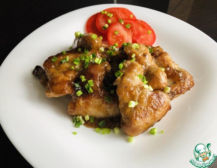 Рецепт: Куриные крылья в соусе Терияки