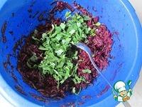 Арабский свекольный салат ингредиенты