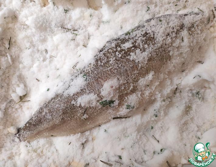 Рецепт: Рыба, запеченная в соли