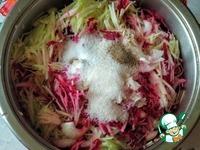 Салат из кабачков и свеклы на зиму ингредиенты