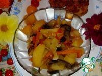 Картофель с овощами в мультиварке ингредиенты