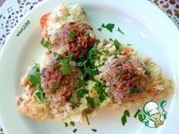 Запеканка кабачковая с мясными шариками ингредиенты