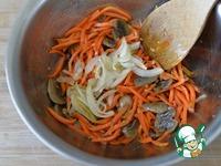 Пикантный салат из острой моркови ингредиенты
