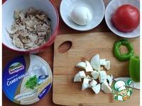Салат с плавленными сырками и курицей ингредиенты