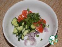 Салат овощной с сыром и орешками ингредиенты