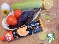 Сибас с помидорами и базиликом ингредиенты