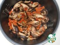 Овощное рагу с грибами и фасолью ингредиенты