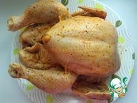 Курица, фаршированная фасолью по-домашнему ингредиенты