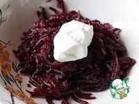 Свекольный салат Кавказский ингредиенты