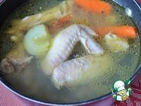 Суп с кукурузой и рисовой лапшой ингредиенты