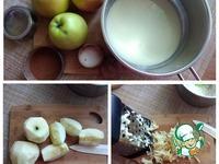 Яблочное пюре со сгущёнкой и корицей ингредиенты