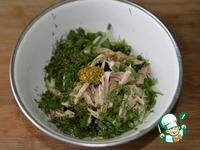Салат из запечённого перца с курицей ингредиенты
