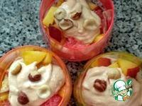 Творожно-фруктовый десерт ингредиенты