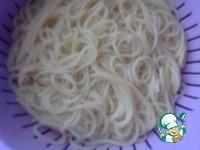 Острые спагетти с карри ингредиенты