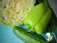 Овощной салат Молодо-зелено ингредиенты