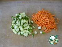 Салат с корейской морковью и крабо-палочками ингредиенты