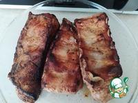 Свиные ребрышки BBQ ингредиенты