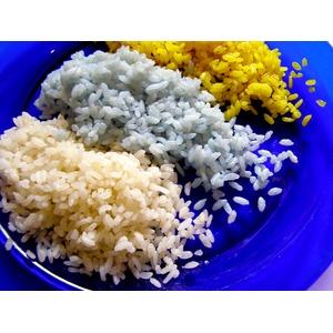 Цветной рассыпчатый рис