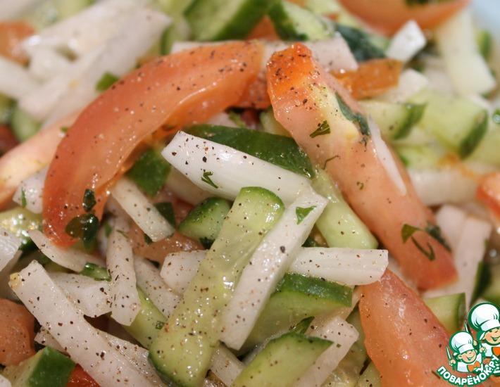 Рецепт: Андалузский салат