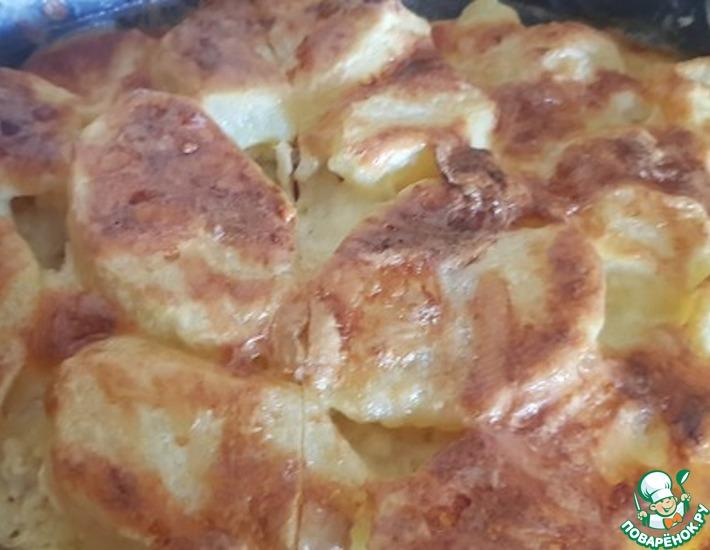 Рецепт: Картофельная лазанья