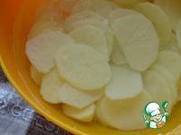 Картофельная запеканка-рулет Чешуйки ингредиенты