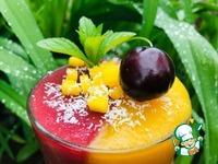 Десерт Малина-манго ингредиенты