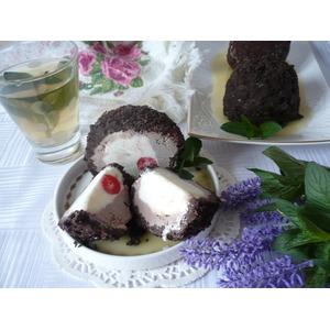 Десерт из мороженого Тартюфо