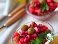 Салат-винегрет с оливками и тмином ингредиенты