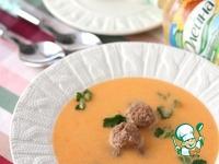 Овощной суп-пюре с жареными фрикадельками ингредиенты